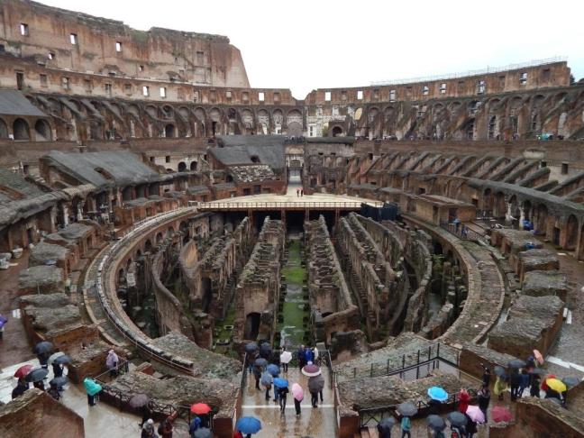 Coliseu - Vista interna