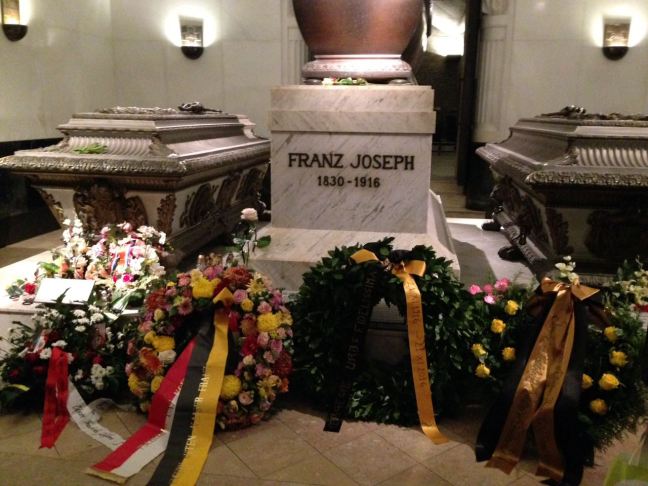 Túmulo da Imperatriz Elisabeth, Sissi, Imperador Francisco José, Rodolfo, da Áustria