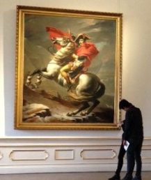 Napoleão Bonaparte por Jacques Louis David 