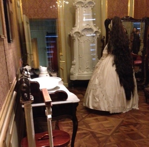 Palácio de Schonbrunn - Quarto de vestir da Imperatriz Sissi