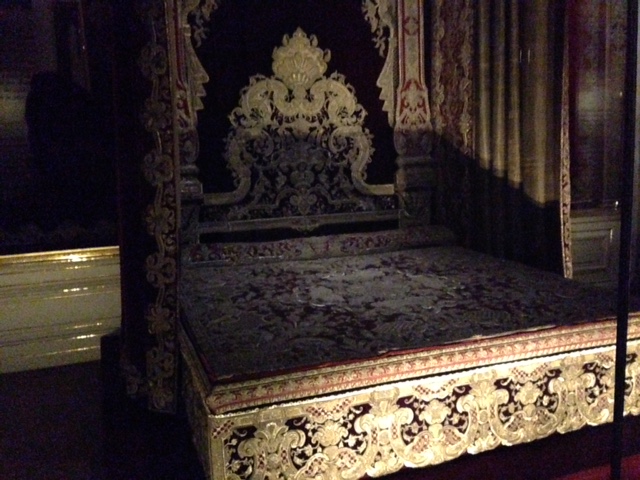 Palácio de Schonbrunn - Cama da Imperatriz Maria Tereza