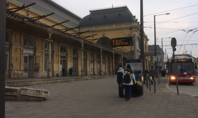 Estação Keleti - Budapeste-Hungria