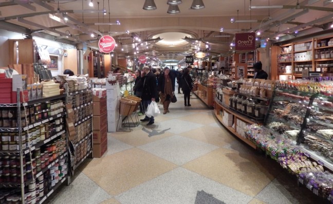 Mercado na parte inferior do Central Station